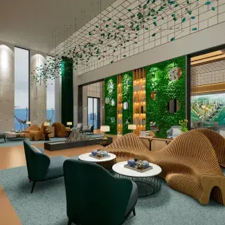 JUNGLE GREEN UNI MATT COPPER HALL